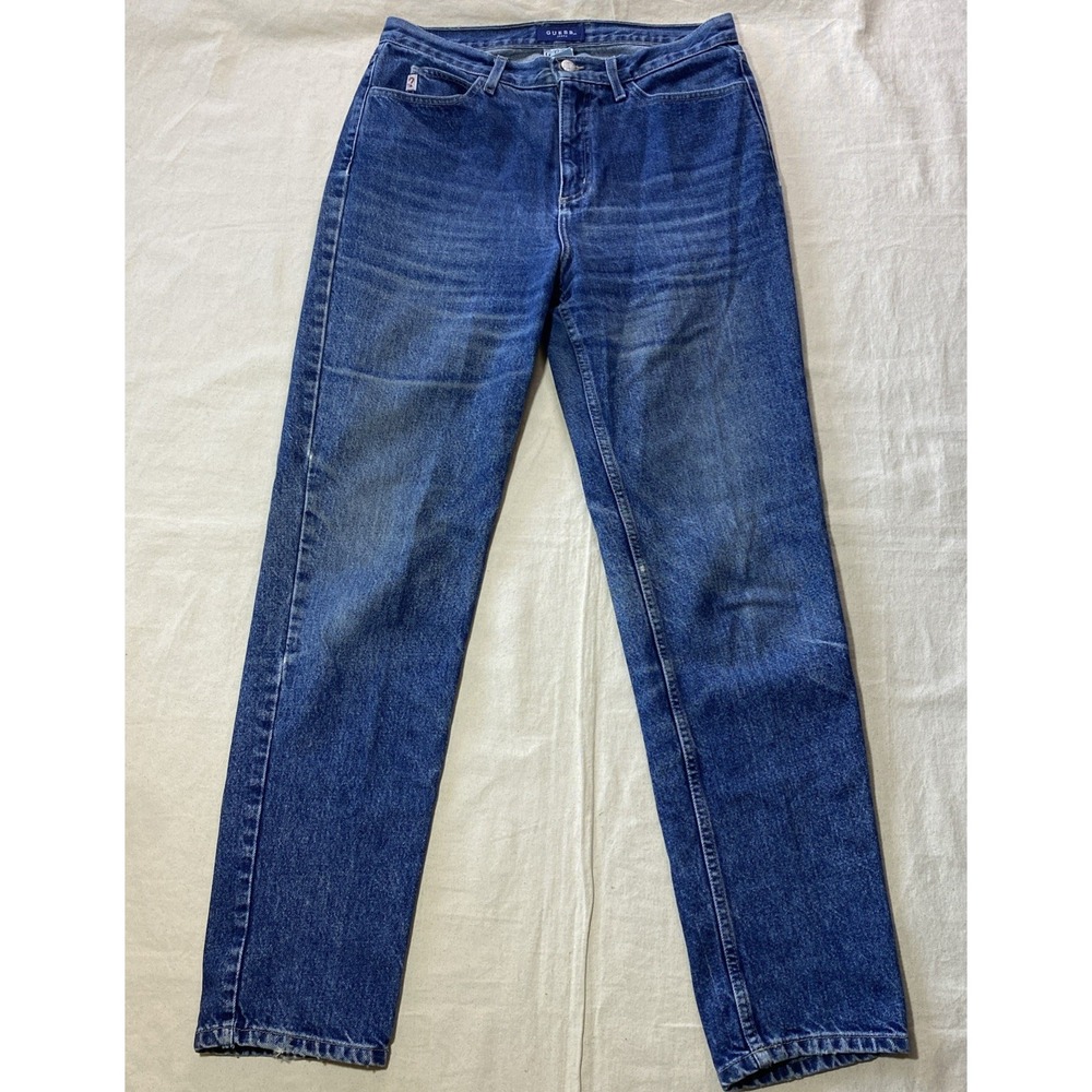 Vintage Guess Jeans Mens 32x32 High Rise Straight Denim USA Marciano 90s